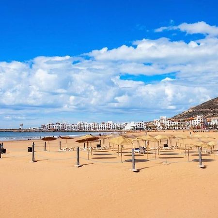 Appartement De Luxe ,Piscine,Parking,Terrasse Agadir Kültér fotó